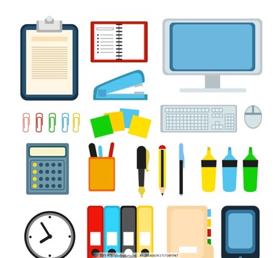 卡通辦公用品圖片 為辦公空間注入活力與創(chuàng)意